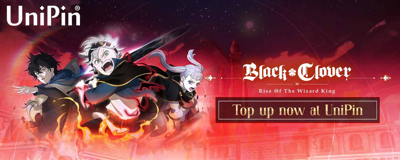 Unlock Magic With Black Clover M: Rise Of The Wizard King - Now On UniPin! (MY)